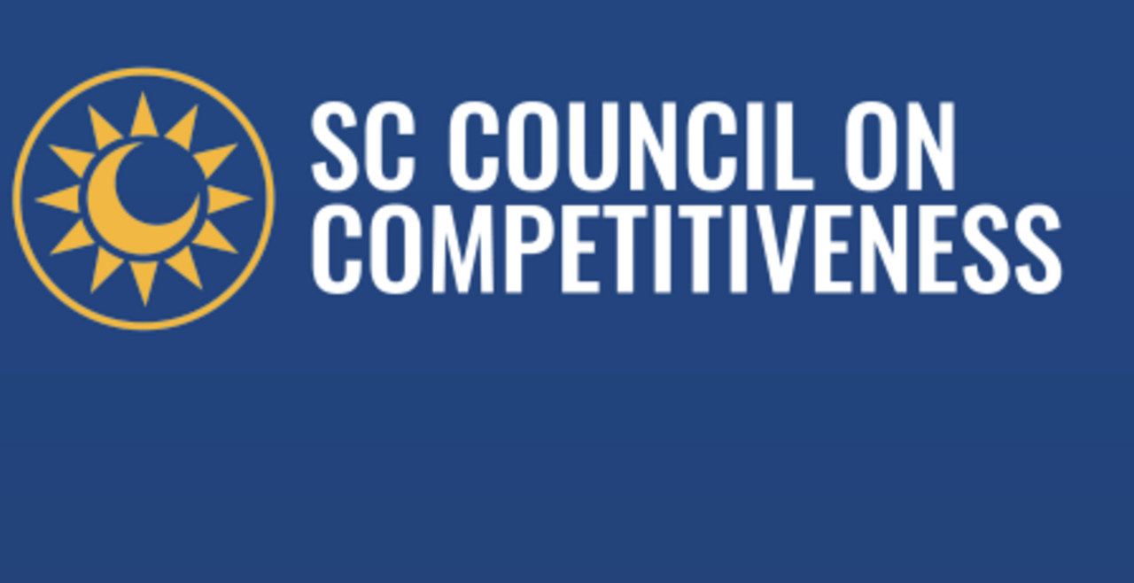SC Council on competitiveness logo &amp; sun emblem 